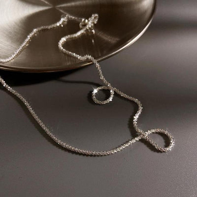 Starry Light Necklace Silver Set