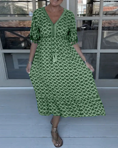 Jelly - Embellished V-Neck Dress