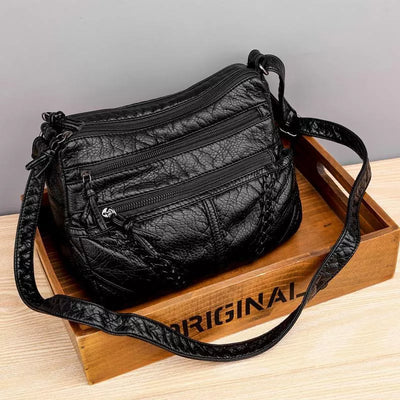 AVA - Soft Leather Shoulder Bag