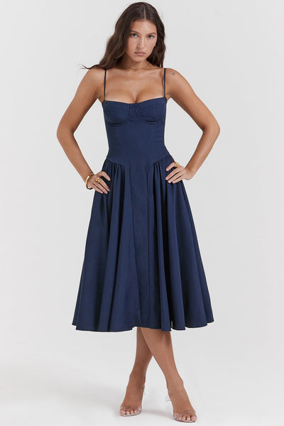 Phoebe - Vintage Cross-Border Fashionable Tank Long Dress
