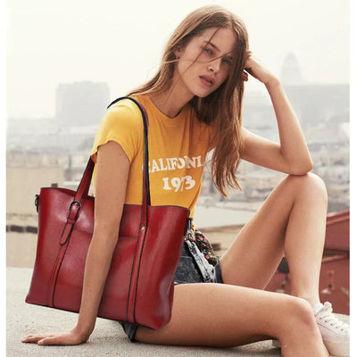 Kelly's Refined Elegance | Luxury Leather Bag