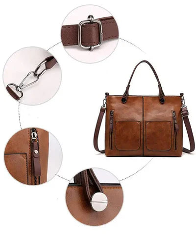 Rosie - Stylish Leather Shoulder Bag