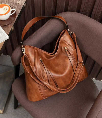 Evelyn - Elegant Leather Handbag