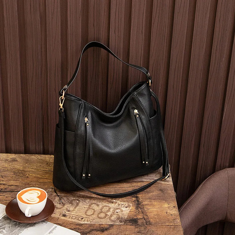 Evelyn - Elegant Leather Handbag