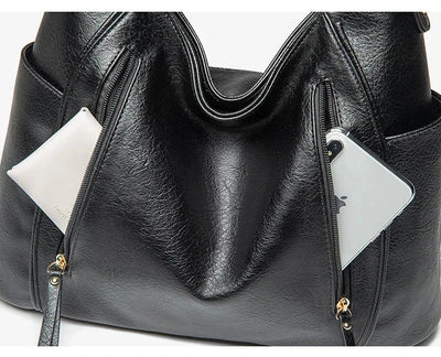 Evelyn - Elegant Leather Handbag