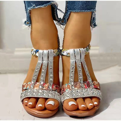 Chynna™ - Shimmering Boho Sandals
