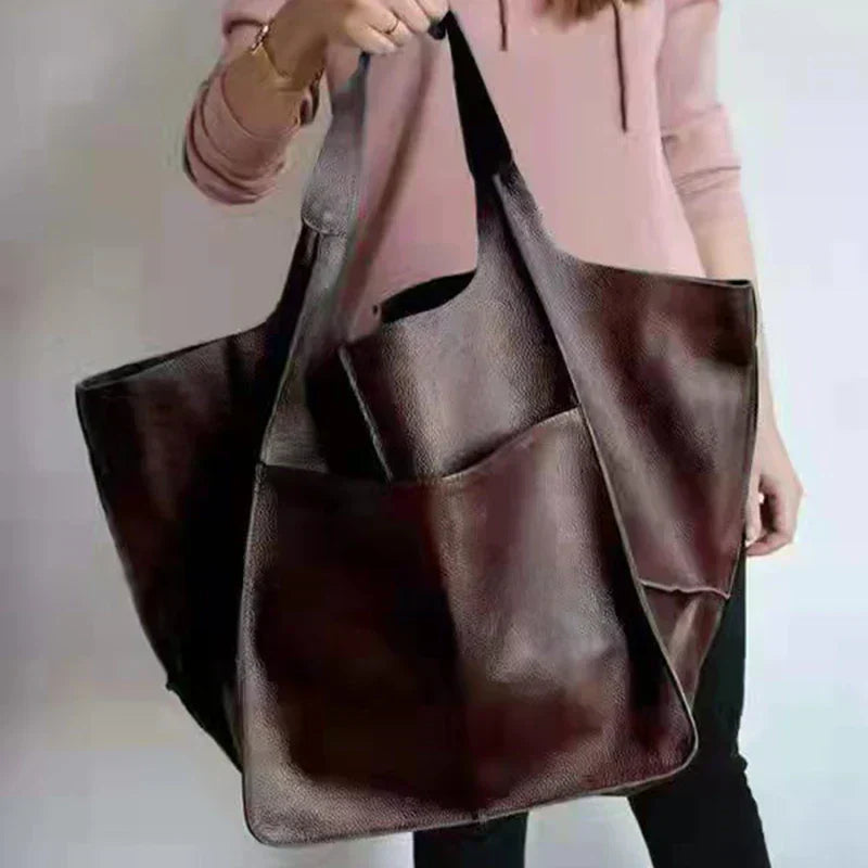 Laura's Timeless Charm | Vintage Leather Bag