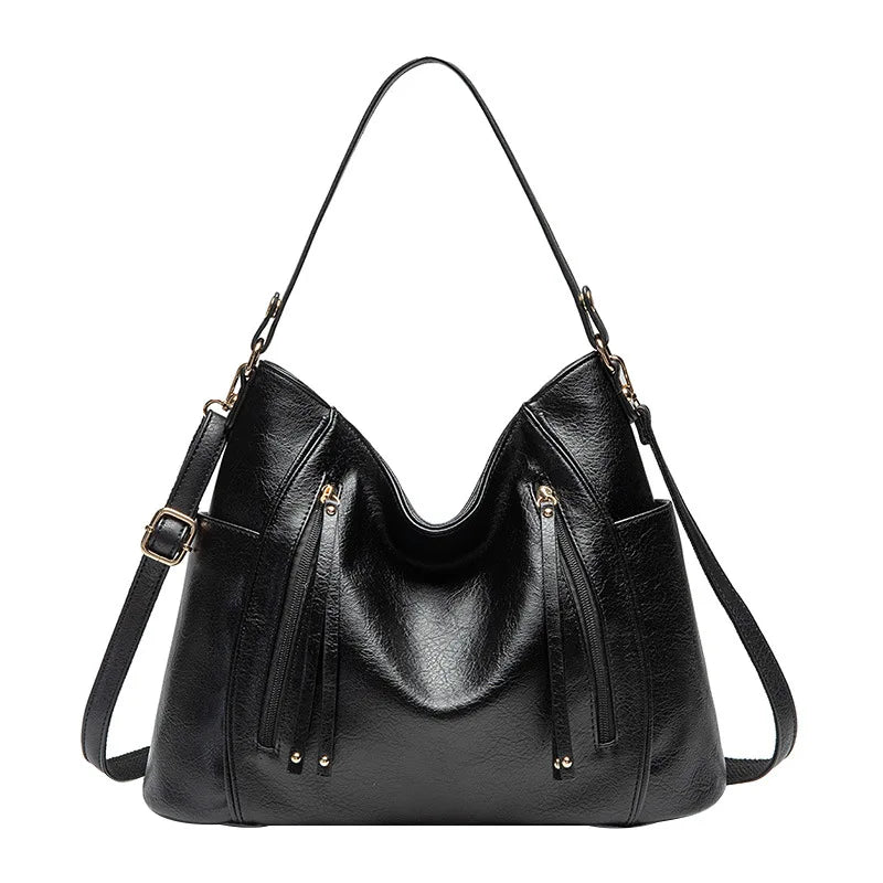 Evelyn - Elegant Leather Handbag