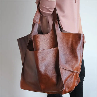 Laura's Timeless Charm | Vintage Leather Bag
