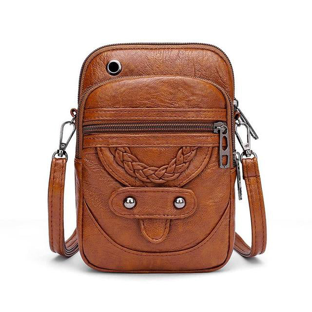 Sera - Vintage Leather Tote Bag