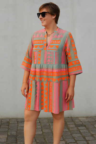 Isabella - Vintage-Inspired Tummy Covering Dress