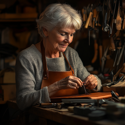 Timeless Elegance of Martha | Leather Bag