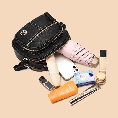 Molly's Timeless Elegance | Stylish Leather Shoulder Bag