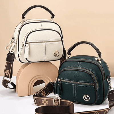 Molly's Timeless Elegance | Stylish Leather Shoulder Bag