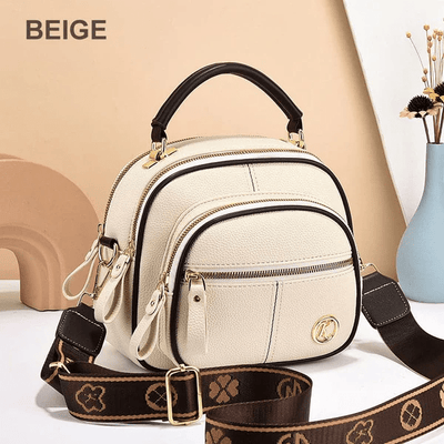 Molly's Timeless Elegance | Stylish Leather Shoulder Bag