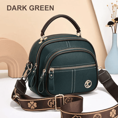 Molly's Timeless Elegance | Stylish Leather Shoulder Bag