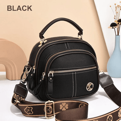 Molly's Timeless Elegance | Stylish Leather Shoulder Bag
