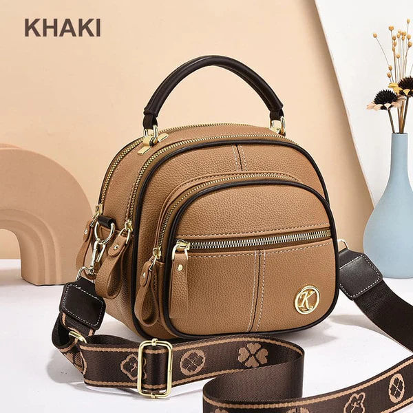 Molly's Timeless Elegance | Stylish Leather Shoulder Bag