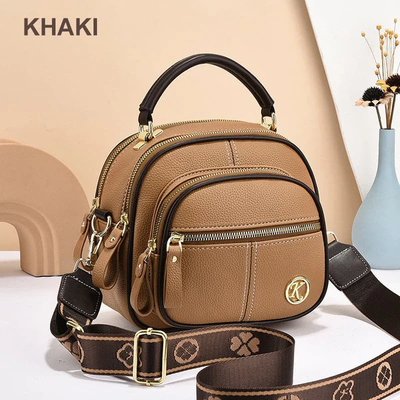 Molly's Timeless Elegance | Stylish Leather Shoulder Bag