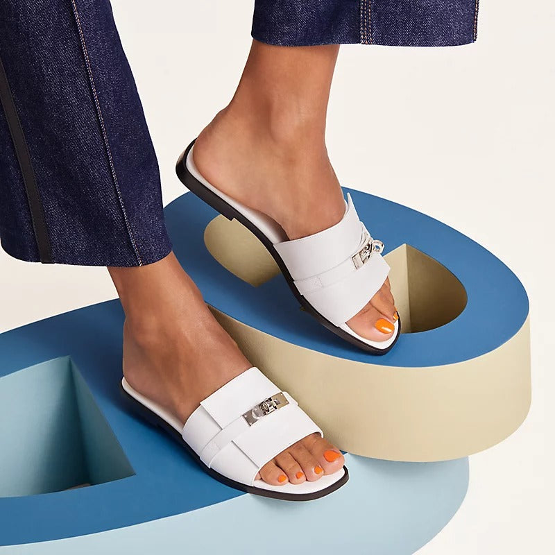 JULIE | Elegant Buckle Sandals for a Chic and Fashionable Look