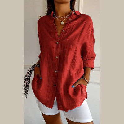 Ella - Crinkled Charm Top