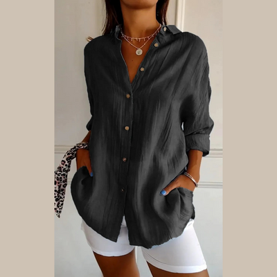 Ella - Crinkled Charm Top